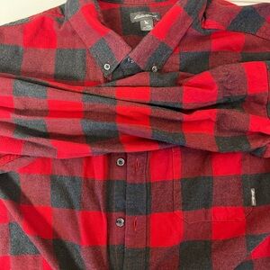 Eddie Bauer Buffalo Check Flannel - Tall 3XL, Cozy Classics!